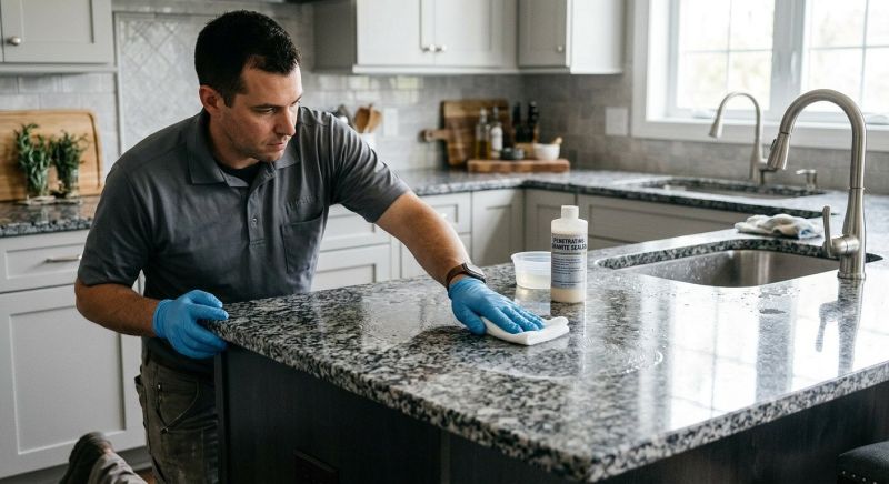 Granite Countertop Sealing in Sacramento, CA