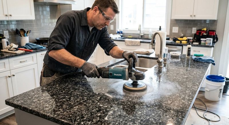 Granite Refinishing Service in Roseville, CA