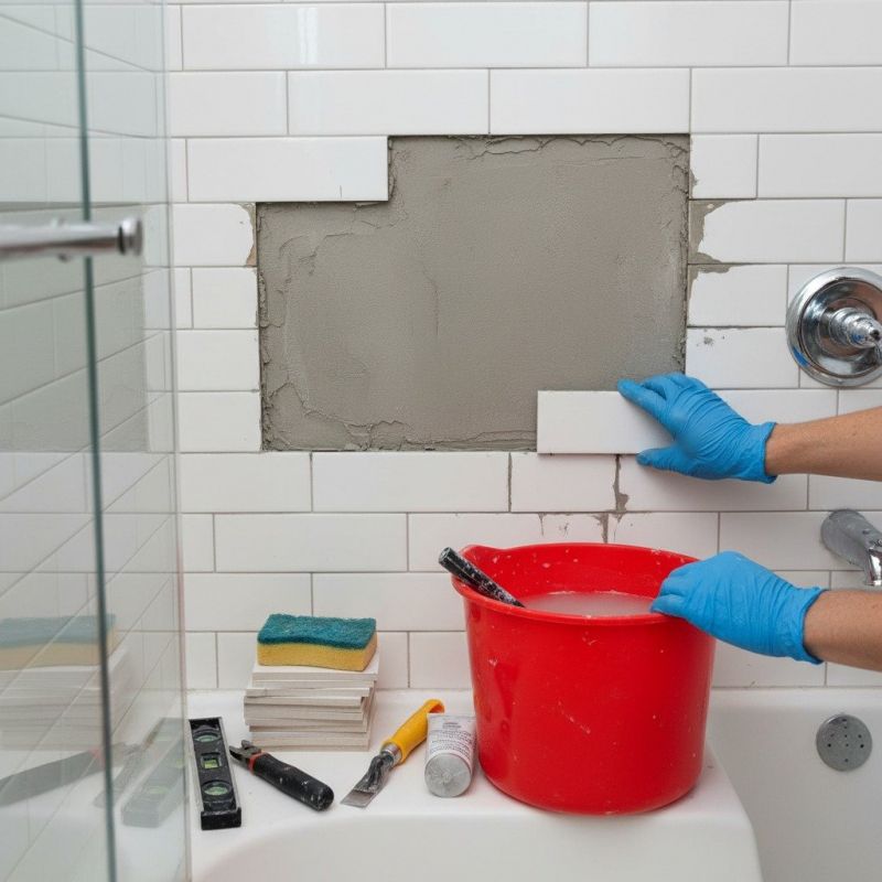 Bathroom Tile Repair in Conroe, TX