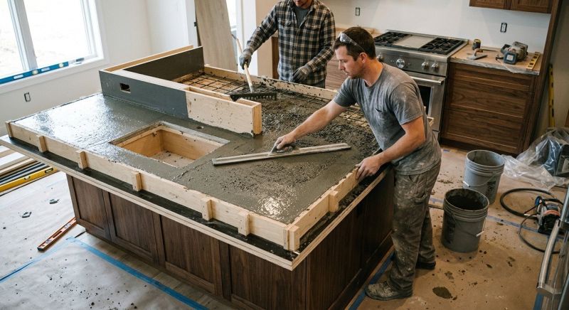 Concrete Countertop Service in Napa, CA