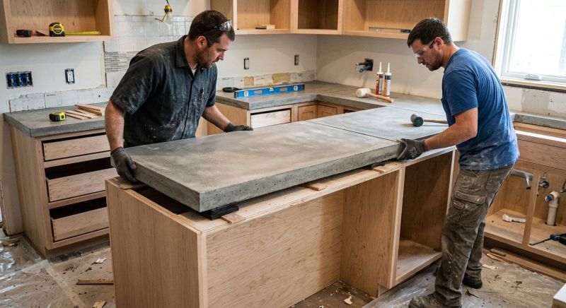 Concrete Countertop Service in Santa Rosa, CA