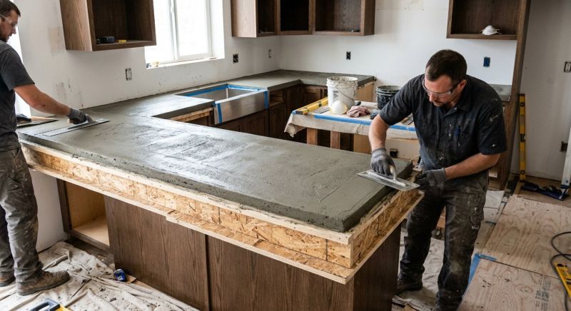 Concrete Countertop Service in Santa Rosa, CA