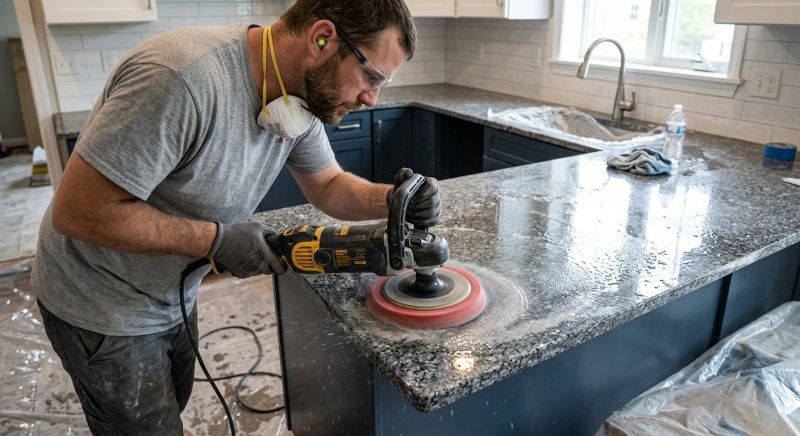 Countertop Buffing in Sacramento, CA