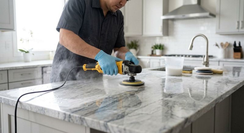 Countertop Polishing in Sacramento, CA