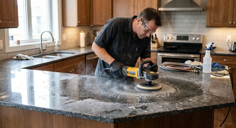 Granite Countertop Polishing in Sacramento, CA