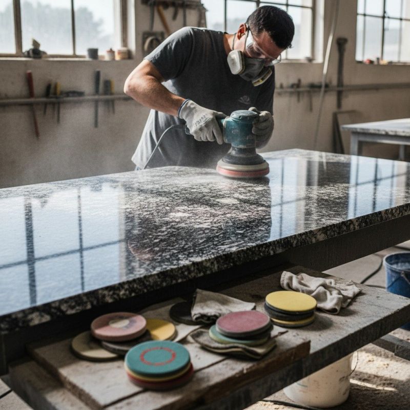 Granite Countertop Polishing in Roseville, CA