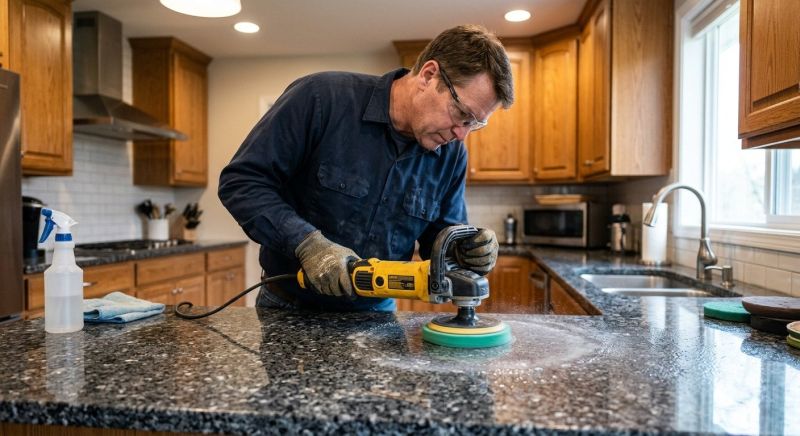 Granite Refinishing Service in Roseville, CA