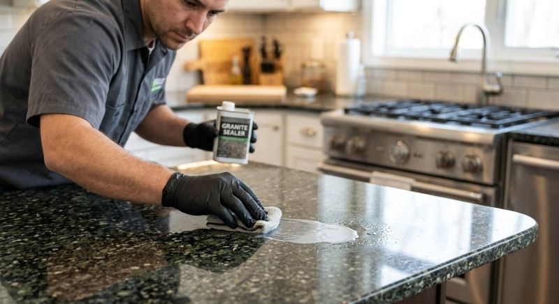 Granite Sealing Service in Roseville, CA