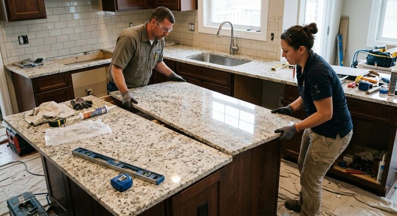 Kitchen Countertop Installation in Roseville, CA