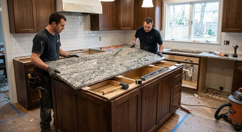 Kitchen Countertop Installation in Sonoma County, CA