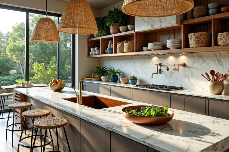 Marble Countertop Installation in Marin County, CA