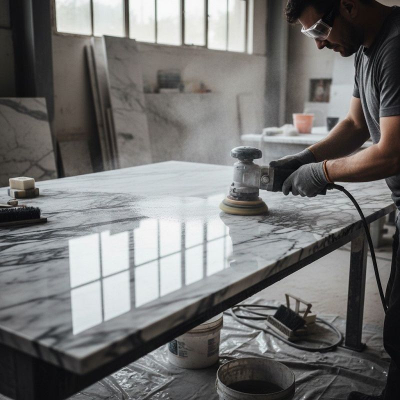 Marble Countertop Polishing in Sacramento, CA