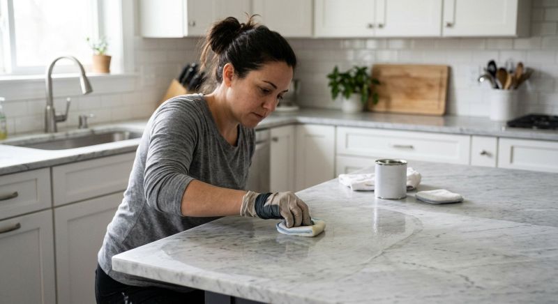 Marble Countertop Polishing in Sacramento, CA