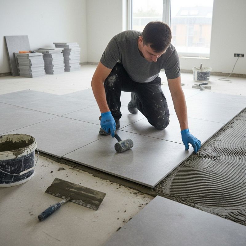 Restroom Floor Replacement in Annapolis, MD