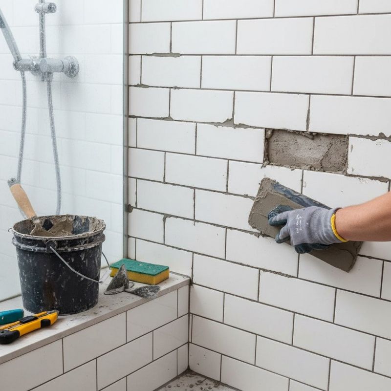 Shower Tile Repair in Conroe, TX