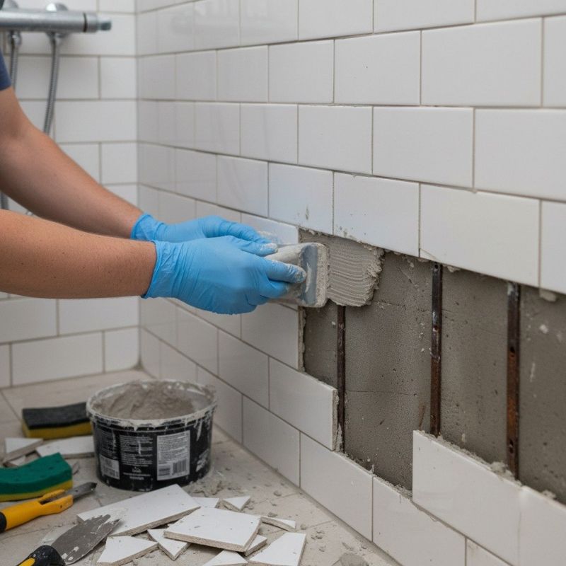 Shower Tile Repair in Conroe, TX