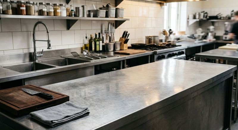 Stainless Counter Replacement in Marin County, CA