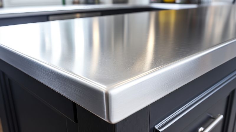 Stainless Counter Replacement in Sonoma County, CA