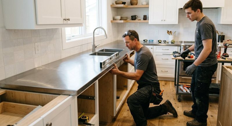 Stainless Countertop Service in Santa Rosa, CA