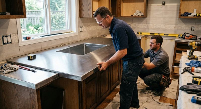 Stainless Countertop Service in Santa Rosa, CA