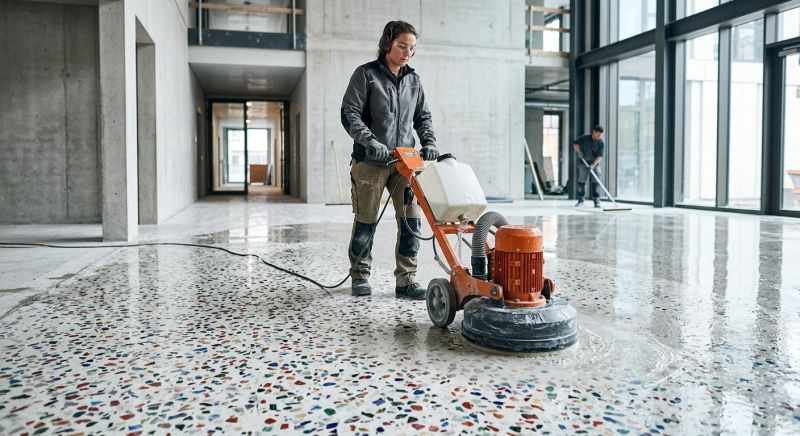 Terrazzo Polishing Service in Sacramento, CA