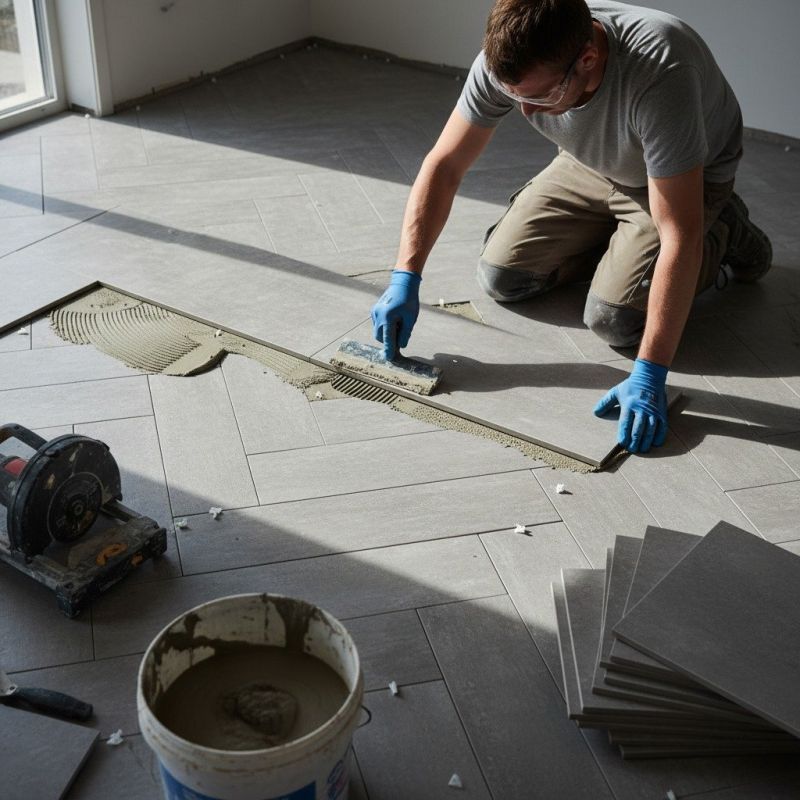 Tile Floor Replacement in Alexandria, VA