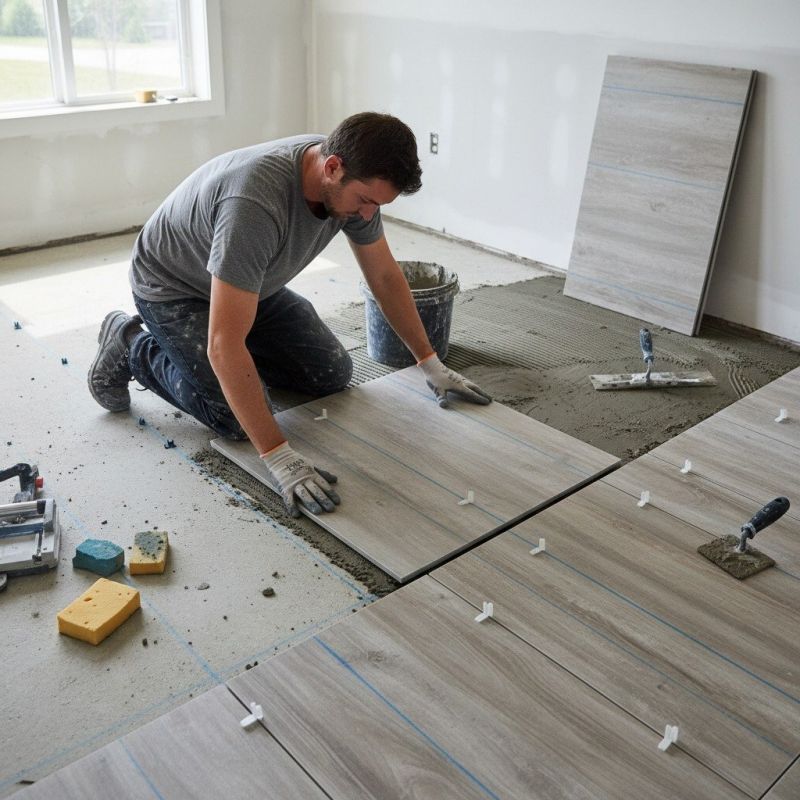 Tile Floor Replacement in Fredericksburg, VA