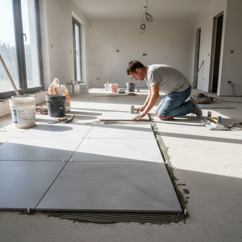 Tile Floor Replacement in Fredericksburg, VA