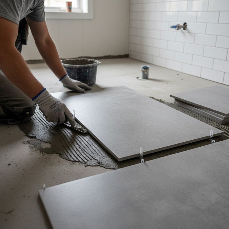 Travertine Floor Installation in Baltimore, MD