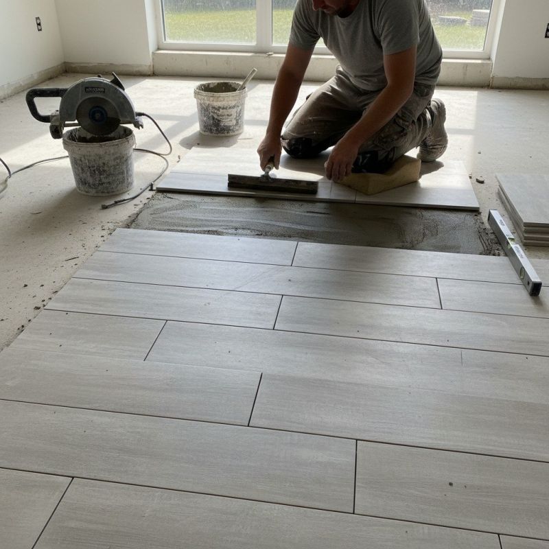 Travertine Floor Installation in Fredericksburg, VA