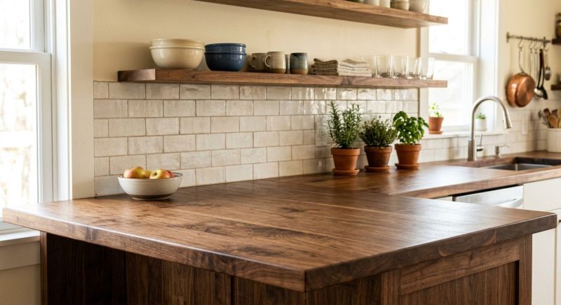 Wood Countertop Replacement in Santa Rosa, CA